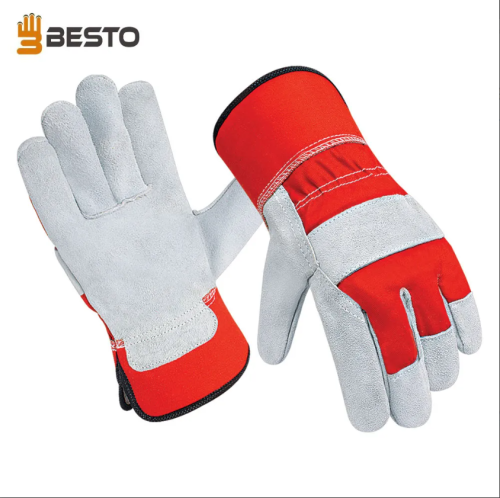 BESTO 1008 Premium Canadian Rigger Industrial Safety Leather Work Gloves
