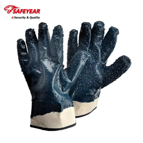 SAFEYEAR FL7042 Rough Textured Coated General Purpose Safety Gloves