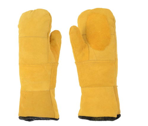 Heat Resistant Oven MITT Leather Gloves