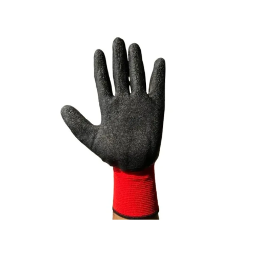 LATEX MJ0252 Rubber PVC POLYVINYL Chloride Breathable Work Safety Gloves