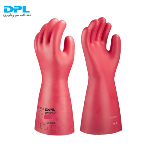DPL Linepro 1000 Volts Electrical Insulated Class 0 Waterproof Rubber Gloves