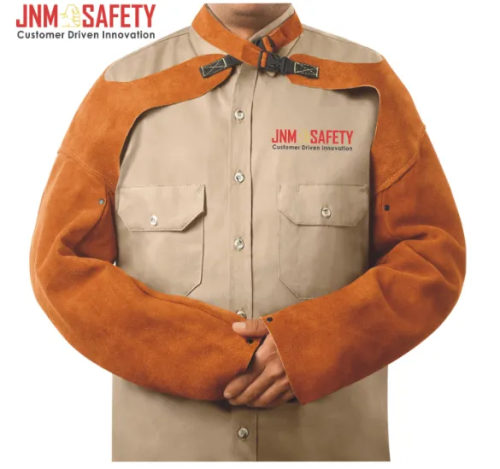 JNM8019 Heat Resistant Welding Leather ARM Sleeves