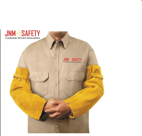 JNML8016 Heat Resistant Welding Leather ARM Sleeves
